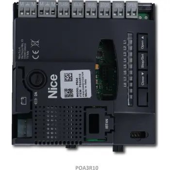 Pohon brány NICE POA3R10 - nová řídicí jednotka BlueBus pro NICE Hopp HO7124