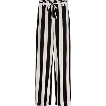 Dámské kalhoty Dámské kalhoty O'Neill BELTED BEACH M Černá, Bílá