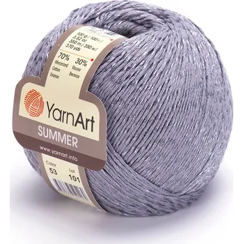 Galanterie YarnArt Summer 53 - šedá