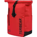 Batoh BAAGL WRAP TERIBEAR UNI Červená, Černá
