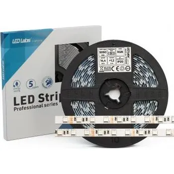 LED páska LEDLabs LED pásek 14.4W/m PRO 3Y 60 LED/m 5050 SMD RGB