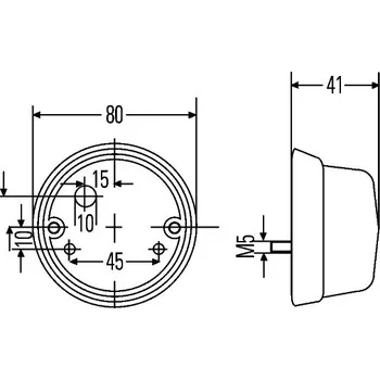 Zadní světlomet Koncové světlo, , 81252256404, HELLA, 2TF 001 259-761