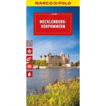 MARCO POLO Reisekarte Deutschland 02 Mecklenburg-Vorpommern 1:200.000