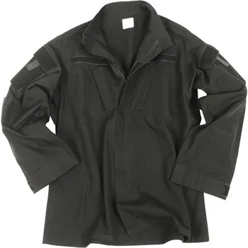 Pánské oblečení MIL-TEC Blůza US typ ACU rip-stop polní ČERNÁ XXL ČERNÁ - BLACK