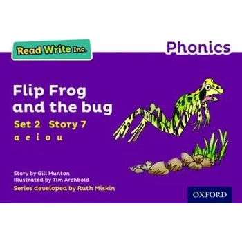 Cizí jazyk Read Write Inc. Phonics: Flip Frog and the Bug (Purple Set 2 Storybook 7) - Munton, Gill