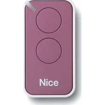 Pohon brány NICE Era Inti INTI2L – dvoukanálový dálkový ovladač pro pohony NICE růžový 10 ks (NICE-INTI2L-10)