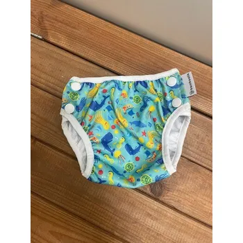 Kojenecké plavky Plenkové plavky - Bagry, Bamboolik Velikost: S