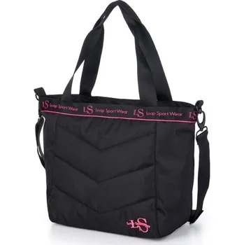 Kabelka Dámská taška LOAP INTAN W UNI Černá, Růžová