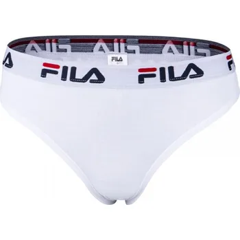 Kalhotky Dámské kalhotky Fila WOMAN STRING XS Bílá, Tmavě modrá, Červená