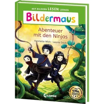První čtění Bildermaus - Abenteuer mit den Ninjas - Henriette Wich