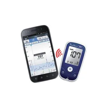 Glukometr SD Gluco Navii NFC set(přístroj+odběr.pero+10jehel) (01GC42)