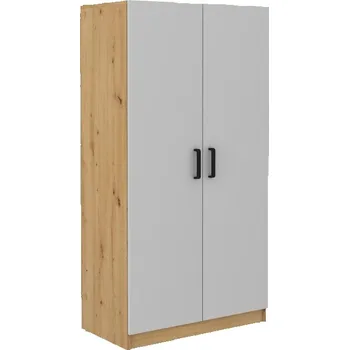 Šatní skříň Falco Skříň s policemi Matylda 107 sv.šedá/dub artisan