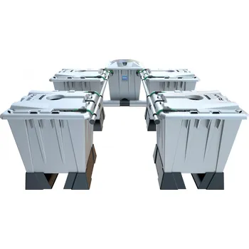 Alien Hydroponics Rain 4Pot Varianta: Silver 15L