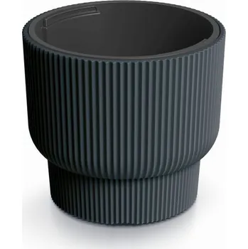 Květináč Květináč MILLA III antracit, varianta 39,5 cm