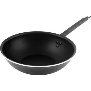 Pánev Matfer Bourgeat Pánev Al/Teflon WOK (Ø280 mm, hmotnost 1,10kg)