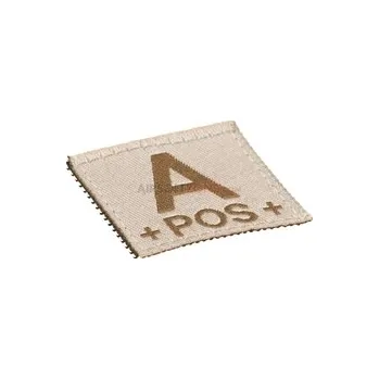 Nášivka Nášivka Claw Gear Bloodgroup A POS - desert