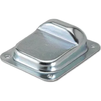 Pohon brány Spodní doraz pro křídlové brány pro šroubování 120x100x44mm (DBK-4)