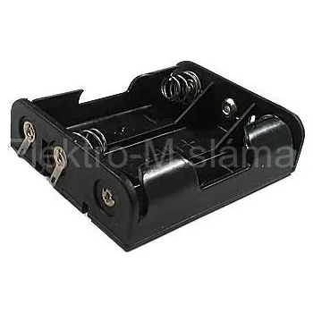 Držák baterie Držák baterie 3xR6/AA/ pájecí očky L015