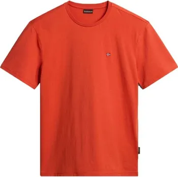 Pánské tričko Napapijri SALIS SS SUM S Oranžová, Mix