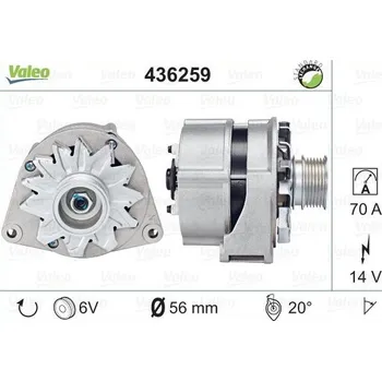 Alternátor generátor, , VALEO, 436259