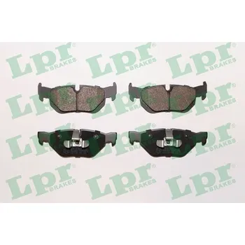 Brzdový systém Sada brzdových destiček, kotoučová brzda LPR 05P1252