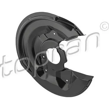 Brzdový kotouč Ochranný plech proti rozstřikování, brzdový kotouč TOPRAN 117 962