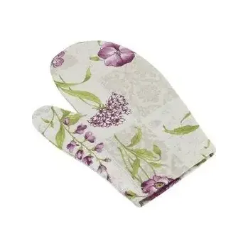 Chňapka Bellatex Kuchyňská chňapka Fialky 28x18 cm