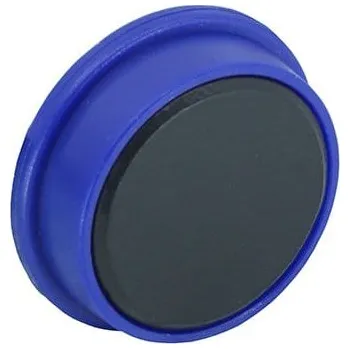 Dekorativní magnet SOLLAU Neodymový kancelářský magnet kruhový 10x9 mm Barva: Modrá