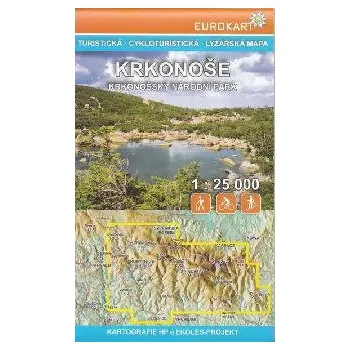 Krkonoše - Krkonošský národní park - mapa 1:25 000 - Eurokart