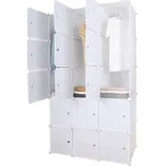 Modulární multifunkční skříň ZALVO, bílá