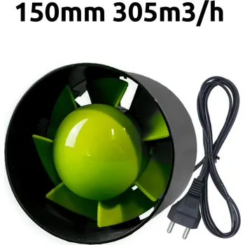 Domácí ventilátor Garden Highpro VKO 150, axiální ventilátor 305m3/h s kabelem