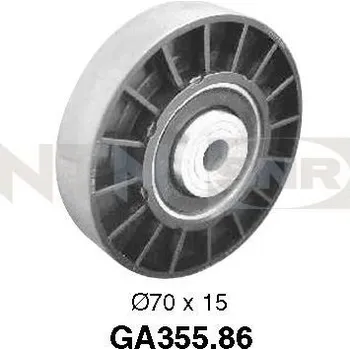 Vratná/vodicí kladka, klínový žebrový řemen SNR GA355.86