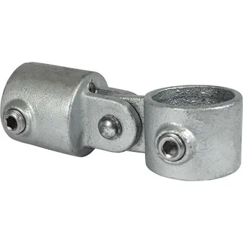 Zábradlí Pozinkovaný nastavitelný úchyt pro trubku 42,4mm