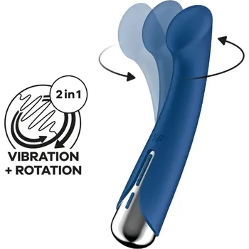 Vibrátor Vibrátor SATISFYER Spinning G-Spot 1 modrý - s kupónem KUP15 cena 1101 Kč + extra diskrétní expedice
