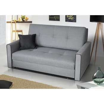 Pohovka Falco Rozkládací pohovka Vivian Bis III s úložným prostorem, světlá šedá