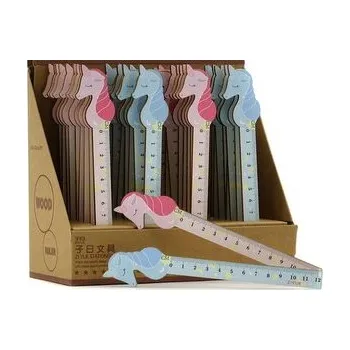 Set školních potřeb Linijka 12cm jednorożec (36szt)