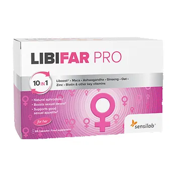 LibiFar – Libido Booster, okamžitě zvyšuje ženské libido
