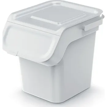 Odpadkový koš Odpadkový koš s filtrem KADDI 20 L popelavě šedý