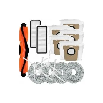 Sada příslušenství pro robotický vysavač HEPA filtry a kartáče pro vysavač DREAME Bot X20 Pro sada sáčků a mopy 16ks