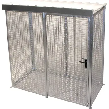 Klec pro skladování tlakových lahví, 210 × 180,5 × 216 cm