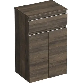 Koupelnový nábytek Koupelnová skříňka nízká Intedoor TRENTA dub tabák gladstone 50 x 83,4 x 35 cm TRE SN 50 1Z 2D S 25