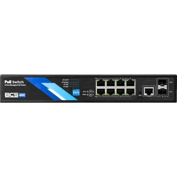 Switch BCS BASIC PoE Switch BCS-B-SP08G-2SFP-M