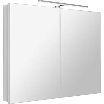 Nábytek Sapho GRETA galerka s LED osvětlením, 101x70x14cm, bílá mat, GR100-0031