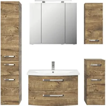 Koupelnový nábytek Koupelnová sestava Pelipal xpressline 4010 144 cm dub ribbeck 4010.0806112691