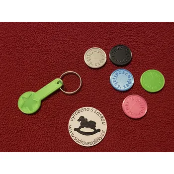 HandMade by VeJa Žeton do nákupního košíku - hvězda (13)