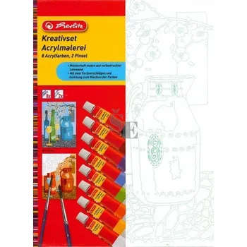 Výtvarná sada Malování na plátno váza, Herlitz