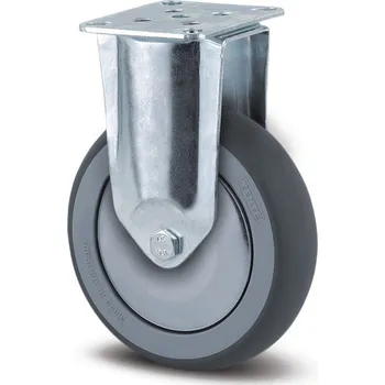 Pojezdové kolečko Tente Přístrojové kolo TENTE šedé 75 mm s krytem