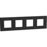 Čtryřrámeček Unica Deco Materials Slate Schneider NU600877