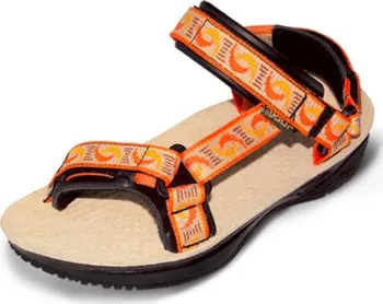 Dámské sandále Triop Dámské sandále Triop Terra Lady 02 oranžová