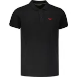 Pánské triko KIXMI SPENCER ČERNÁ/ČERVENÁ L